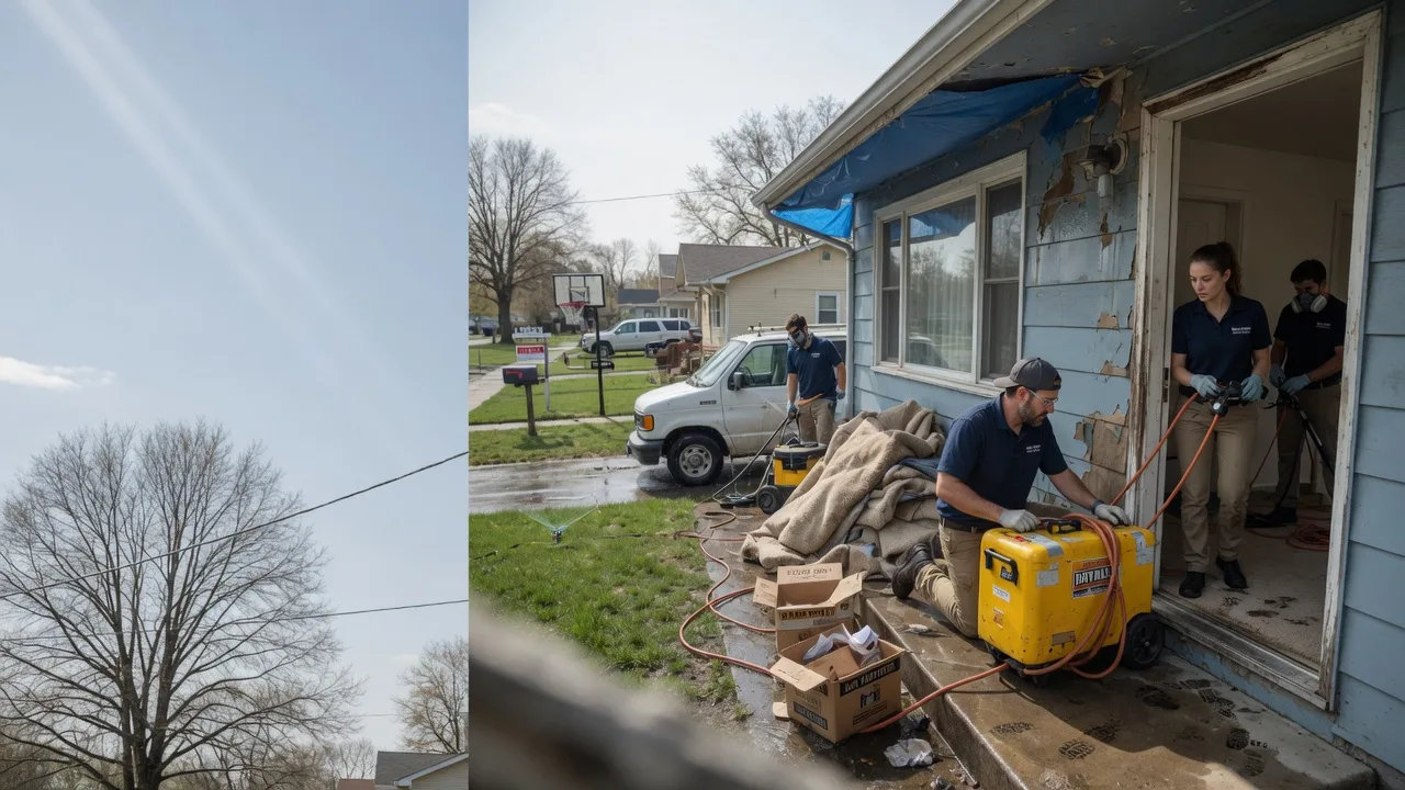 Basement Flood Cleanup in Novelty, MO near me